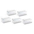 thumbnail image 4 of 5 soportes de montaje para luces de neón, transparentes, fáciles de instalar, soportes flexibles para luces LED de pared y techo., 4 of 8