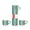 Green, variant on 500L Insulated Thermos Bottle with 2 Extra Cups  Sport Flask Cup for Hot & Cold Drink