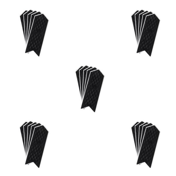 Yuarrent 5 piezas bicicleta pegatina bicicleta marco protector chasis cubierta para de protección Pequeño Negro 5 Piezas 5Conjunto