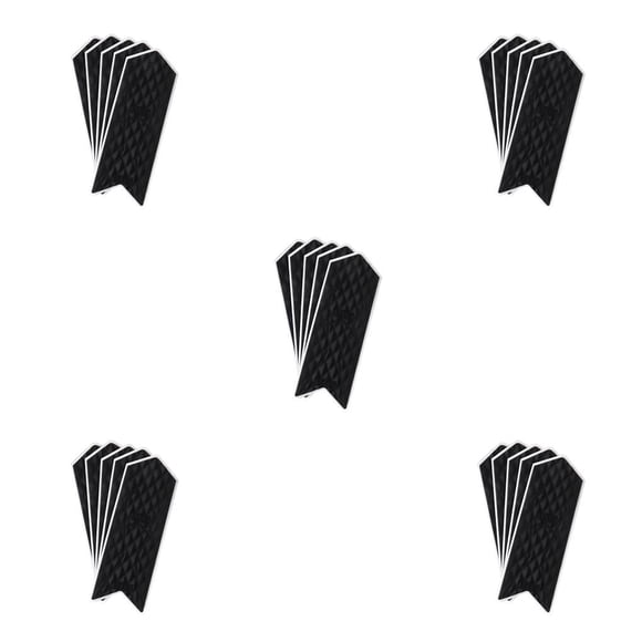 Yuarrent 5 piezas bicicleta pegatina bicicleta marco protector chasis cubierta para de protección Pequeño Negro 5 Piezas 5Conjunto