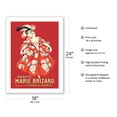 thumbnail image 2 of Marie Brizard Anisette Liquor - The Eternal Favorite - Vintage France Advertising Poster by Leonetto Cappiello c.1928 - Bamboo Fine Art 290gsm Paper Print (Unframed) 18x24in, 2 of 4
