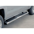 thumbnail image 6 of Dee Zee GM/Dodge/Ford/Toyota Extcab Tubes, 6" Oval, Stainless Steel, Brackets Sold Separately Fits select: 2015-2018 CHEVROLET SILVERADO K1500 LT, 2014 CHEVROLET SILVERADO K1500, 6 of 10