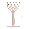 thumbnail image 2 of Unique Bargains 1 Pc Portable Nine Claws Head Massager for Home Pink PP Steel Ball, 2 of 5