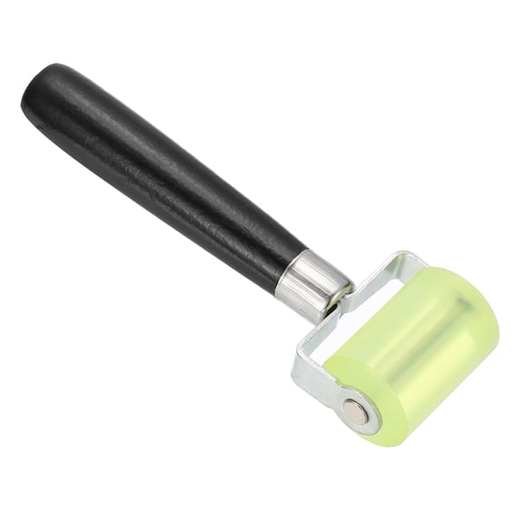Uxcell 2" Sound Deadening Roller, Noise Insulation Tool Seam Roller for Wallpaper Heat Mat, Black