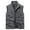 Dark Gray Tops for Men, variant on IYTR Men's Summer Outdoor Vest Lightweight Stand Collar Sleeveless Quick-Drying Breathable Mesh Lining Multi-Pocket Fishing Photography Vest Black XXL