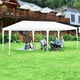 thumbnail image 4 of Carpa de Exterior Costway Entoldado para Bodas Portátil con 4 Paredes Removibles Glorieta para Eventos Refugio Patio Blanco 6 x 3 x 2,5 m, 4 of 9