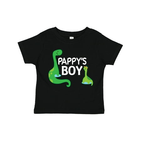 

Inktastic Pappys Boy Grandson Dinosaur Gift Toddler Boy Girl T-Shirt