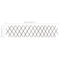 thumbnail image 4 of vidaXL Willow Trellis Fences 5 pcs 180x30 cm, 4 of 5