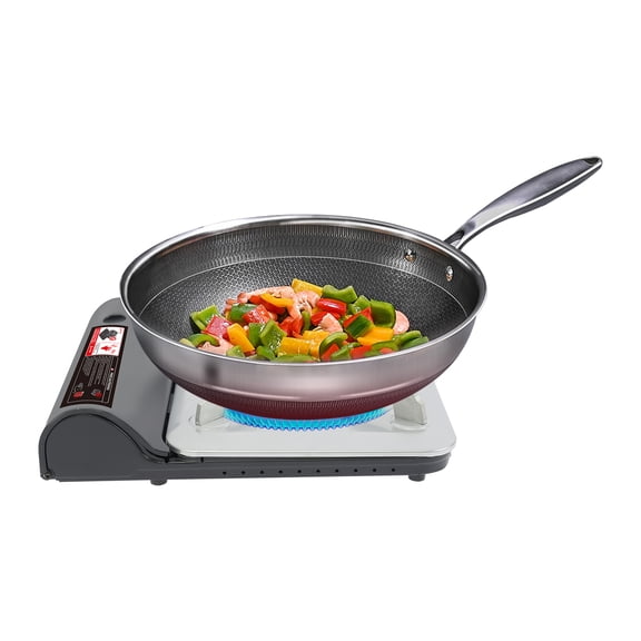 Butane Camping Stove, Portable Camping Stove, 3500W Camping Stove with Portable Case, for Patio, Camping, Travel (Black)