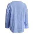 thumbnail image 5 of Endives Womens Linen Shirt Button Down Shirts Long Sleeve Casual Blouses Linen Clothes Thin Lightweight Breathable Womens Top, 5 of 6