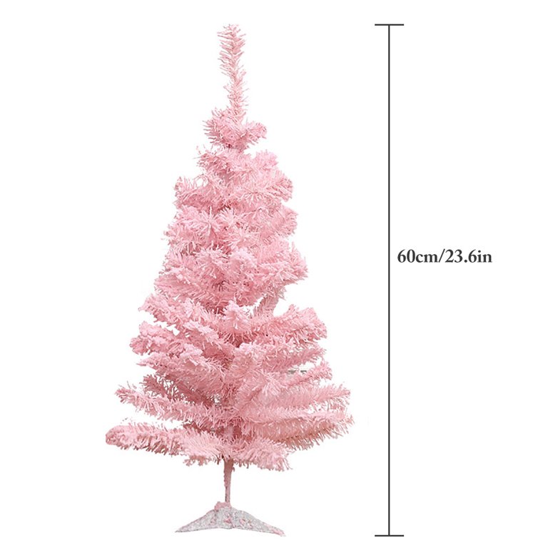 23.62'' Artificial Christmas Tree Decorative Frosted Christmas Pine Tree  Christmas Decoration