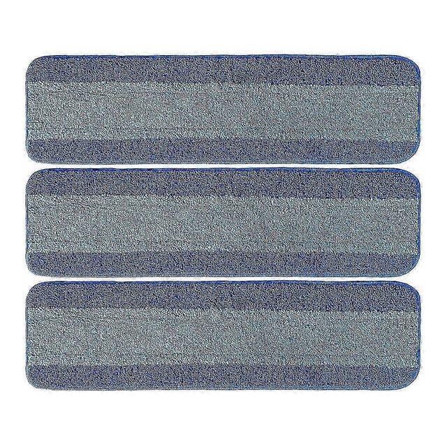 3 Pack Microfiber Mop Pads for Bona Microfiber Cleaning Pad Compatible with Bona Mop for Bona Hardwood Floor Cleaner