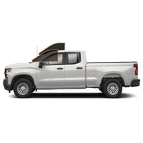 MotoShield Pro Premium Professional 2mil Precut Ceramic Window Tint Film for 2014-2018 Chevrolet Silverado 1500 Double Cab — (Front Driver/Passenger 15%) + Lifetime Warranty