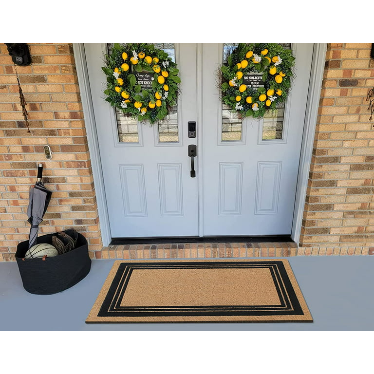  Welcome Matt for Front Door(36x24),Durable Floor Mat Front  Door Mat Welcome Door Mats Outdoor Rug Indoor Non-Slip Door Mat for  Entryway, Home Entrance, Patio, High Traffic Areas : Patio, Lawn 
