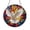 Acrylic 3.5 Inch, variant on White Bird Inspired Stained Glass Style Panel – Round Window Decor