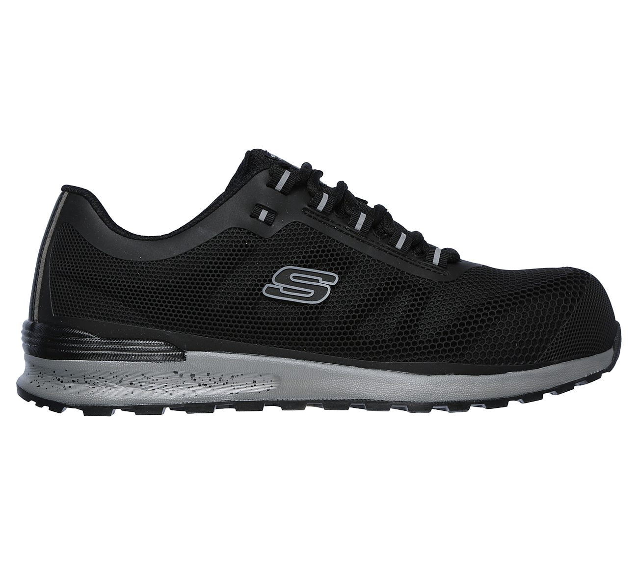 Skechers Work Men's Bulklin Composite Toe Safety Work Shoes - Wide Available