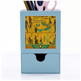 thumbnail image 1 of Ancient Egypt Pharaoh Art Pattern Desk Supplies Organizer Pen Holder Card, 1 of 3