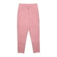 thumbnail image 3 of Lroveb Casual Pants for Women, High Waisted Baggy Straight Leg PantsWomens fashion pants solid color pocket sexy loose Pink, 3 of 4