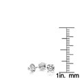thumbnail image 4 of Ladies Platinum Natural Diamond Studs Earrings (0.75 Ctw,G-H Color), 4 of 4