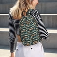 thumbnail image 5 of Balery UAE Travel1 1 Mochila Clásica Impresa Básica para Viaje, Mochila Escolar Resistente al Agua, Mochila de Lona con Correas Ajustables-Small, 5 of 5