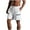 White, variant on cfhntfmh Sweat Shorts for Men Cotton Athletic Casual Shorts with Zipper Pockets for Workout Summer Solid Color Lounge Shorts