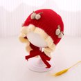 thumbnail image 3 of Yoyauz Baby Knit Winter Cap Baby Newborn Toddler Autumn Cute Earmuff Cotton Lined Beanie Suitable for Boys and Girls, 3 of 8