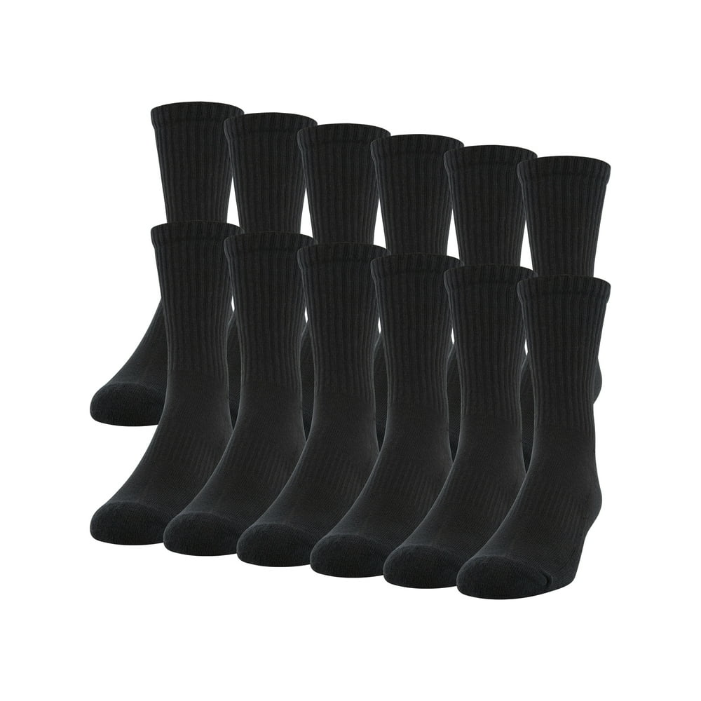 Gildan Gildan Men's Performance Cotton moveFX Crew Socks 12Pack