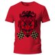 thumbnail image 1 of Playera Roja Manga Corta Chica Hellride, 1 of 2