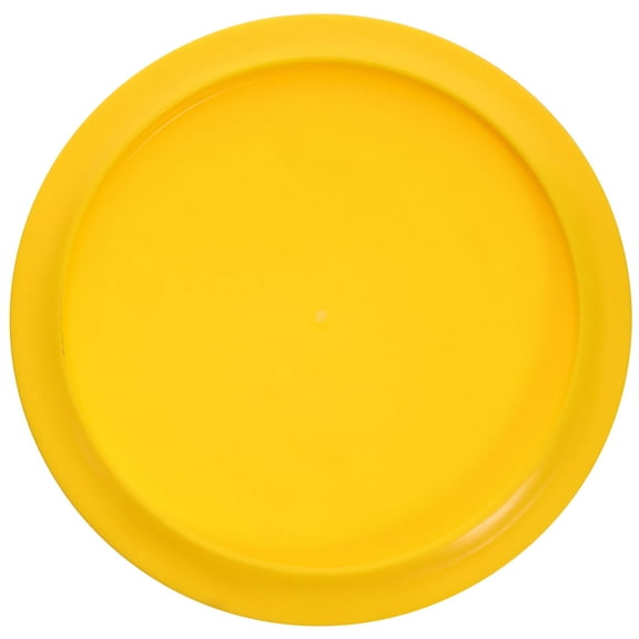 HOMEMAXS Yellow Portable Pitcher Training Disc for Playing Use with Excellent Mobility 10 Inch