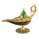 thumbnail image 2 of Lámpara de , decoración de de luz de los deseos, regalo, disfraz árabe de cuento de hadas Verde Zulema Lámpara de Aladino, 2 of 7