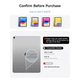 thumbnail image 2 of HOU Magnetic Keyboard Case for iPad 11 (A16)/10, 135&deg; Wider Adjustable Tilt, Smooth AG-Glass Touchpad, 12 Shortcut Key Combinations, 7-Color Back, 2 of 8