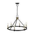 thumbnail image 5 of AC11986BB Artcraft Lighting Notting Hill - 6 Light Chandelier-19 Inches Tall and 26 Inches Wide, 5 of 13