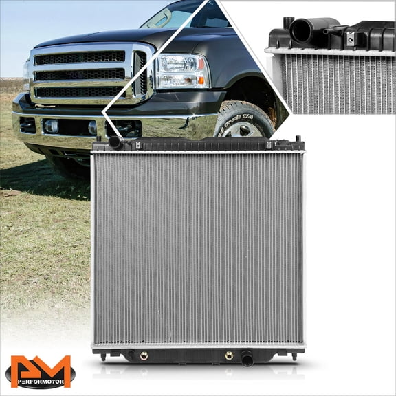 PM PERFORMOTOR for 03-04 Ford F150/05-07 F250-F550 Super Duty Aluminum Core Radiator DPI-2886