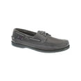 thumbnail image 6 of Sebago Mens Schooner Boat Shoes in Dark Grey Tumbled Leather, 6 of 6