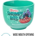thumbnail image 6 of Silver Buffalo Ursula's Shrimpy Bits Microwave Safe Tableware Bowls, Ceramic, Blue, 1.5 lb, 6 of 10