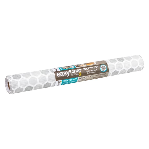 EasyLiner Smooth Top Shelf Liner, Gray Subtle, 20 in. x 6 ft. Roll