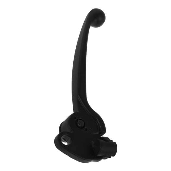 HONMEET Black Metal Motorcycle Brake Lever Right Hand Dual Function Safety Replacement Part