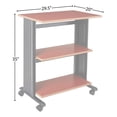thumbnail image 2 of Scranton & Co Mobile Machine Metal Cart in Cherry, 2 of 2