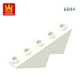 thumbnail image 1 of 85Pcs/lot 6044 Bevel 5 Holes Building Blocks MOC Accessories Compatible With Bricks Children Toys Gift Box 68.White about85pcs, 1 of 6