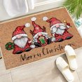 thumbnail image 5 of Fall Home Decor 1PCS Christmas Decoration Doormat Farmhouse Happy Doormat Christmas Doormat Slip Autumn Indoor Floor Mat Low Profile Entrance Rug Autumn Holiday Mat Christmas Non Slip Visual Doorm, 5 of 5