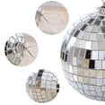 thumbnail image 5 of TIELUTT Small Disco Hanging Outdoor Props Mini Disco for Party Party Flag Streamers Event Planner Organizer 2022 Party Decorations for Men 40th Birthday 420 Party Decorations for Adults Event Table R, 5 of 5