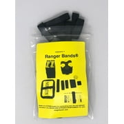 Ranger Bands  Mixed 35 Extra Stretch made from  Black EPDM Rubber for Camping and Strapping Gear Made in the USA