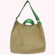 thumbnail image 3 of Bolsos de mensajero de moda de lona para mujer Bolsos de color de contraste Bolsos de ocio simples Hugtrwg Para estrenar, 3 of 5