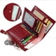 thumbnail image 4 of Cartera pequeña Apuakthei para mujer, de piel auténtica, plegable, compacta, pequeña, para mujer, 4 of 6