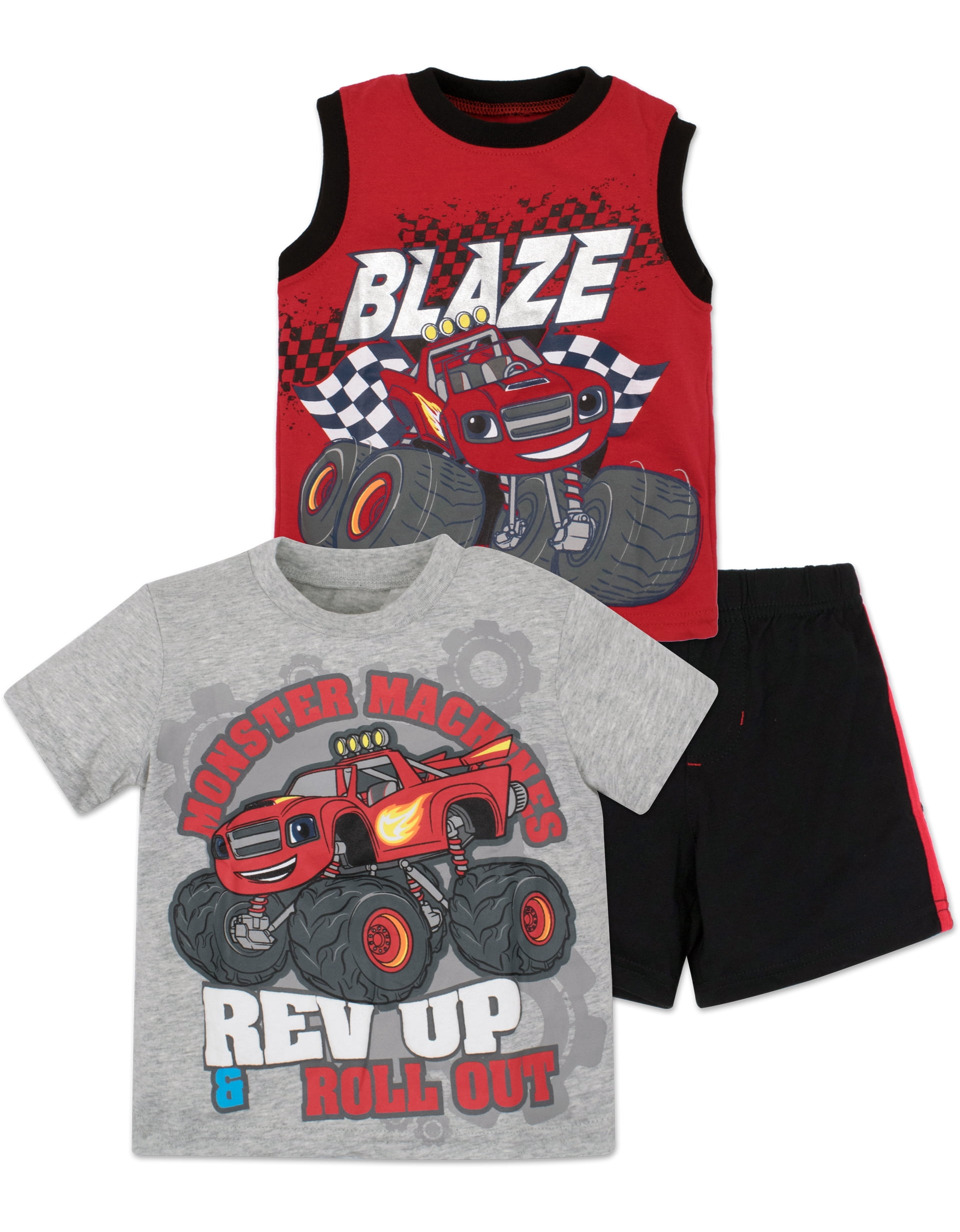 Nickelodeon Blaze and the Monster Machines Boys' T-shirt, Tank Top and ...