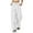 F41-White, variant on FYDUU Cargo Pants for Girls Casual High Waisted Drawstring Loose Fit Pants Stylish Girls Jogger Pants Back to School Trousers Relaxed Slacks M/150