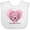 AA-White, variant on Inktastic Doodle Mom Girls Baby Bib