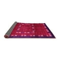 thumbnail image 2 of Ahgly Company Indoor Round Abstract Pink Contemporary Area Rugs, 4' Round, 2 of 4