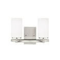 thumbnail image 2 of 4424602EN3-962-Generation Lighting-Sea Gull Lighting-Alturas 2-Light Bath Vanity in Transitional Style-Brushed Nickel Finish-LED Lamping Type, 2 of 2