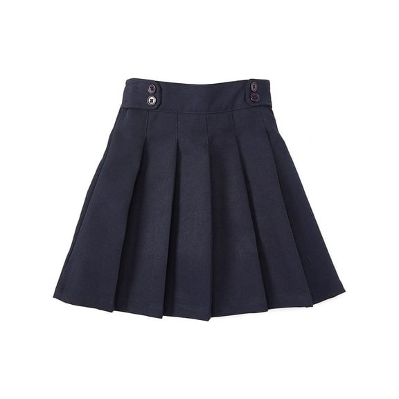 Unik Girl Uniform Skirt with Built in Shorts, Navy Size 8
